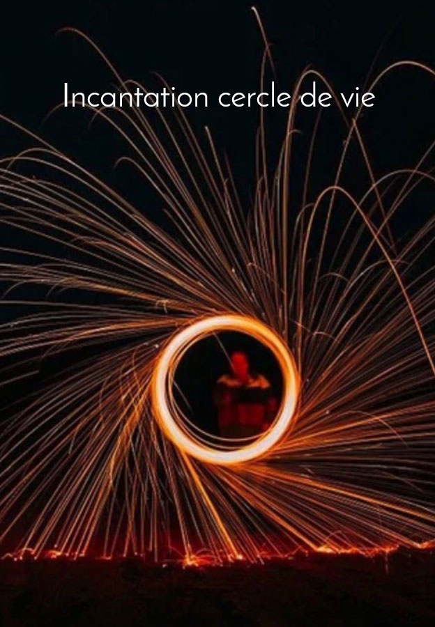 image incantation magique cercle de vie